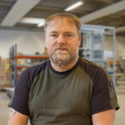 Martin er elektriker hos Spica Technology i Silkeborg